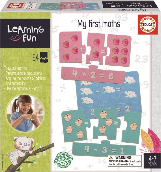Lernpuzzle und Spiel: Meine erste Mathematik – EDUCA Learning is Fun