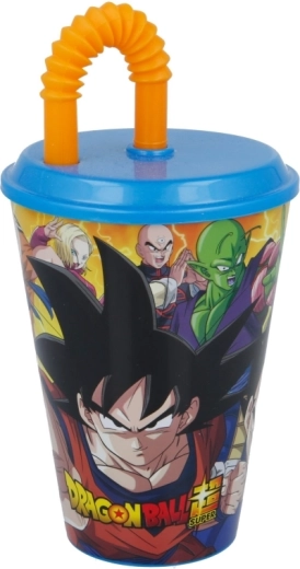 Dragon Ball Sport-Tumbler mit Deckel und Strohhalm 430 ml