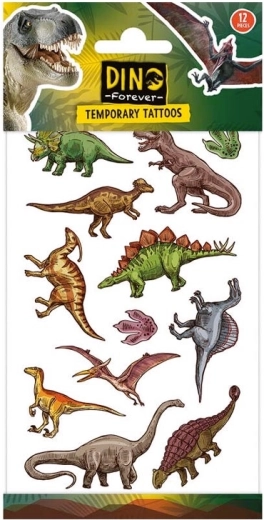 Temporäre Tattoos Dinosaurier