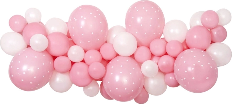 Gemar DIY-Set für eine Ballongirlande baby pink