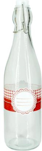 Glasflasche mit Bügelverschluss TORO 260 ml
