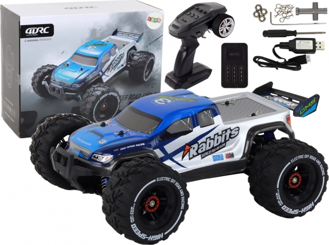 RC-Geländewagen RABBITS 4x4 blau 2.4G
