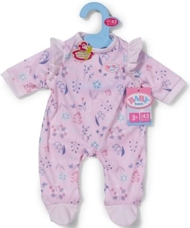 BABY born Strampler Wiesenblumen für Puppe 43 cm