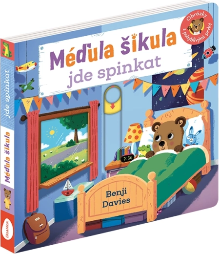 Méďula šikula geht schlafen – Bilder mit beweglichen Elementen
