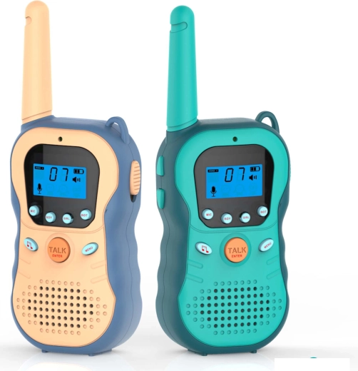 Kinder-Walkie-Talkies mit bis zu 3 km Reichweite, 16 cm
