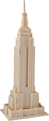 Holz 3D Puzzle Empire State Building