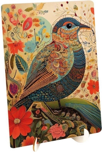 Moxy Holz-Konturenpuzzle Vogel (121 Teile)