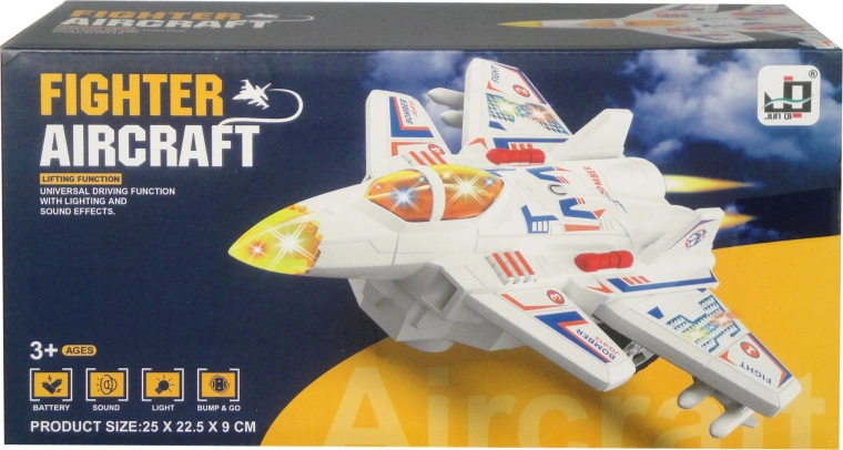 Strahlflugzeug mit Licht- und Soundeffekten