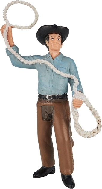 MOJO FUN Cowboy mit Lasso – Spielfigur