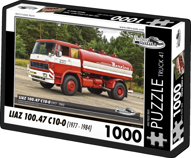 Puzzle RETRO-AUTA Liaz 100.47 C10-0 LKW 1000 Teile