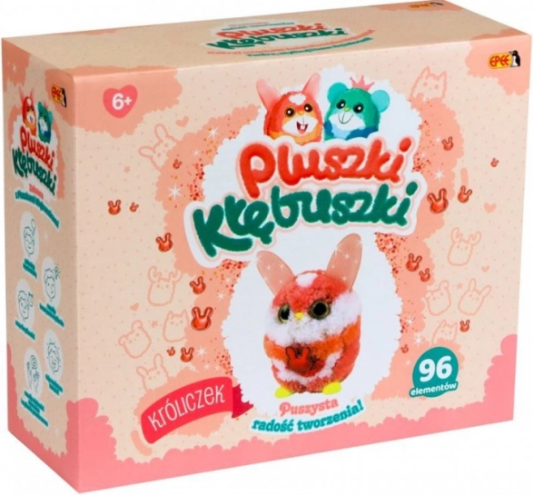 Kreativset für Plüschtiere „Häschen“, 96 Teile