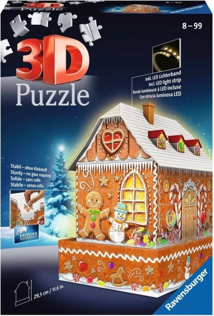 Ravensburger 3D-Puzzle Lebkuchenhaus 216 Teile