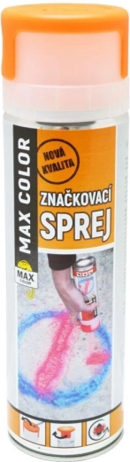 Markierungsspray MAX COLOR 500 ml – Leuchtend Orange