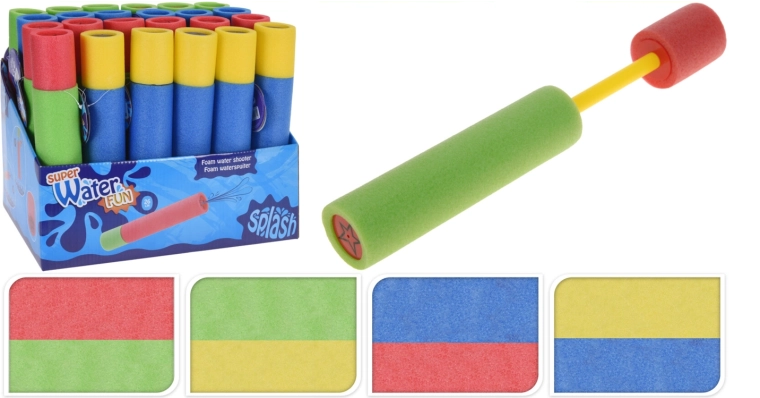 Schaum-Wasserpistole 26 cm für Kinder