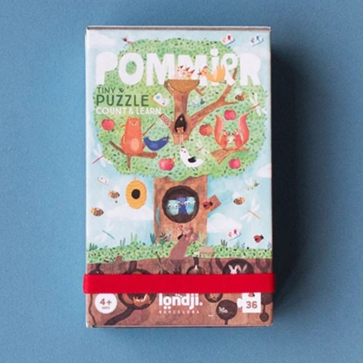 Taschenpuzzle Tiny Apfelbaum 36 Teile LONDJI