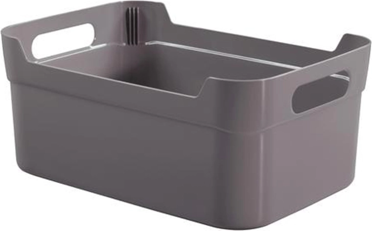Kunststoff-Aufbewahrungskorb HEIDRUN 24 × 17 × 10 cm, Farbmix