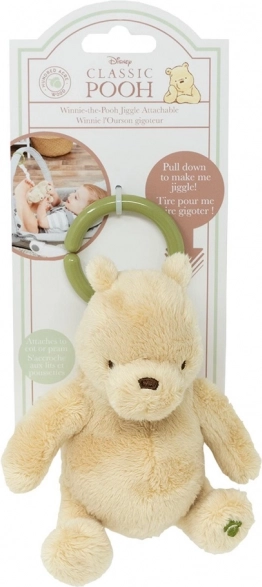 Plüsch-Winnie Puuh zum Aufziehen mit Vibrationsfunktion und Aufhängebügel