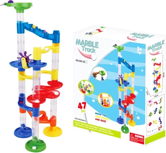 Kugelbahn – 47 Teile