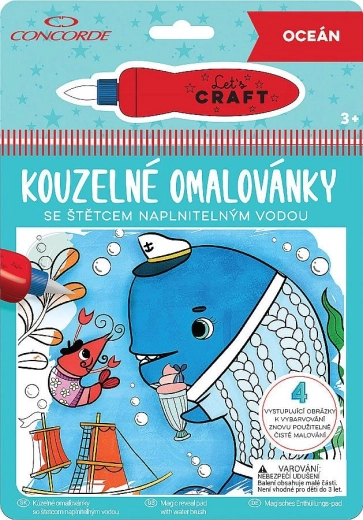 Magische Malbücher CONCORDE Ozean