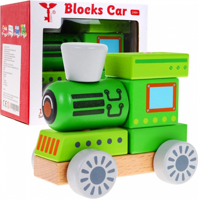 Holzeisenbahn für Kinder ab 2 Jahren