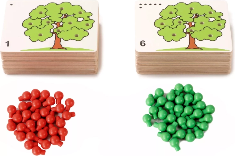 Toys for life Zählset „Äpfel“ bis 10