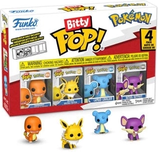 Funko Bitty POP Pokémon Serie 2 - 4er-Pack