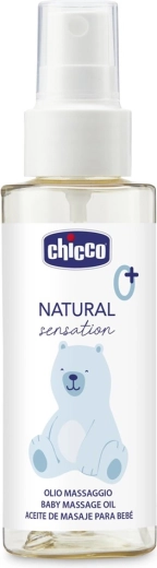 Chicco Natural Sensation Massageöl für Babys 100 ml