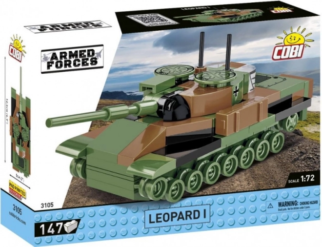 Bausatz Panzer LEOPARD I 1:72 – 147 Teile