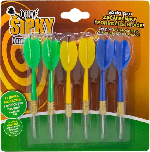 Universelles Dart-Set mit Metallspitze