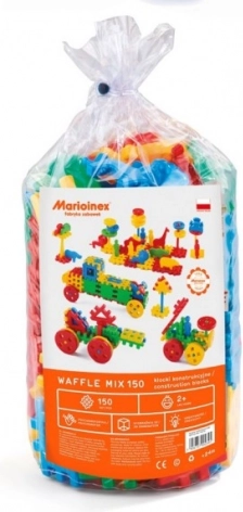 Bausteine MARIOINEX Waffle Mix 150 Teile