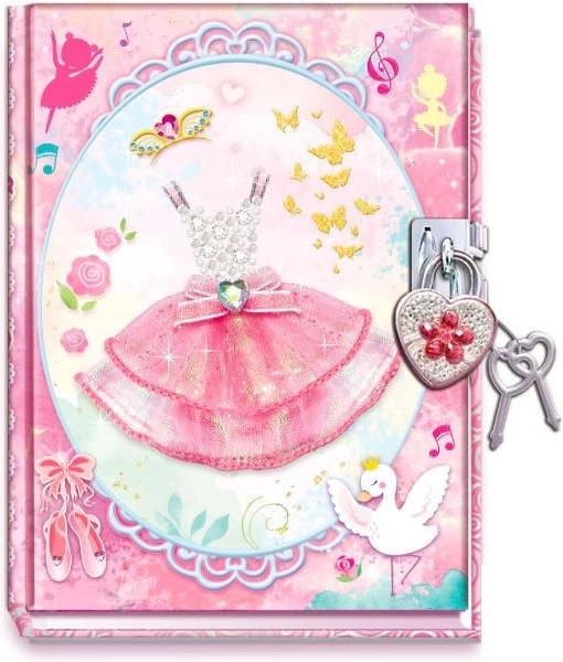 Pecoware Tagebuch mit Schloss - Kleid