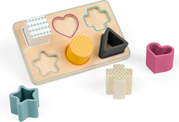 Bigjigs Toys Einlegepuzzle Formen aus FSC-Holz