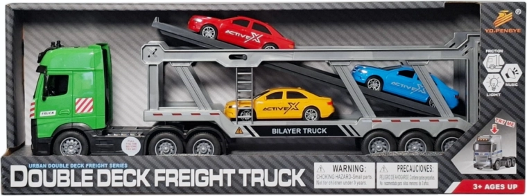 Autotransporter mit Autos