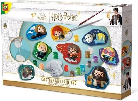 SES Creative Harry Potter Set zum Gießen und Bemalen von Gipsfiguren