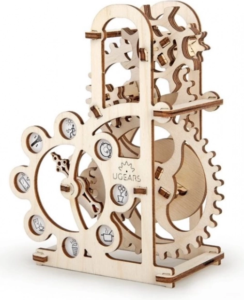 UGEARS 3D-Puzzle Dynamometer – hölzernes mechanisches Modell