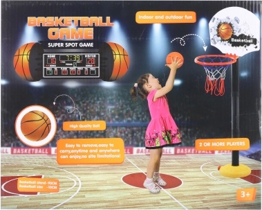 Basketballkorb für Kinder 93 cm mit Ball