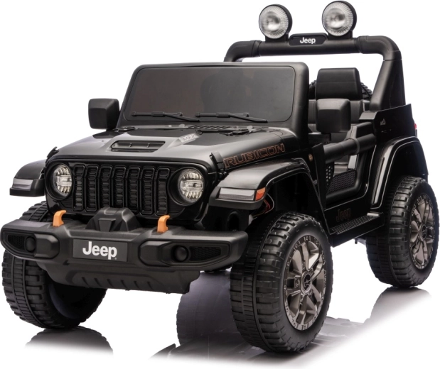 Elektrisches Kinderauto Jeep Wrangler Rubicon Lift – Schwarz