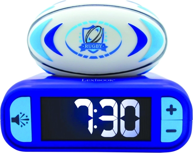 Lexibook Rugby-Wecker mit leuchtendem Ball