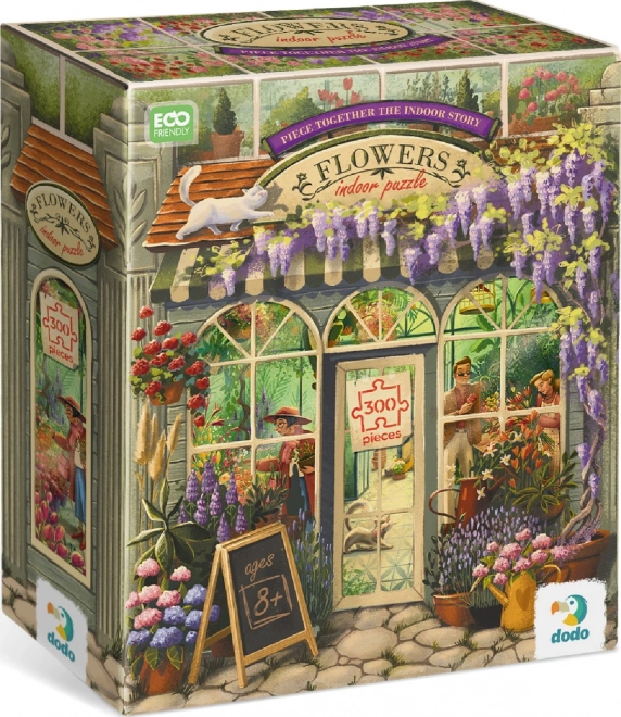 Puzzle DODO Lädchen – Blumenladen 300 Teile