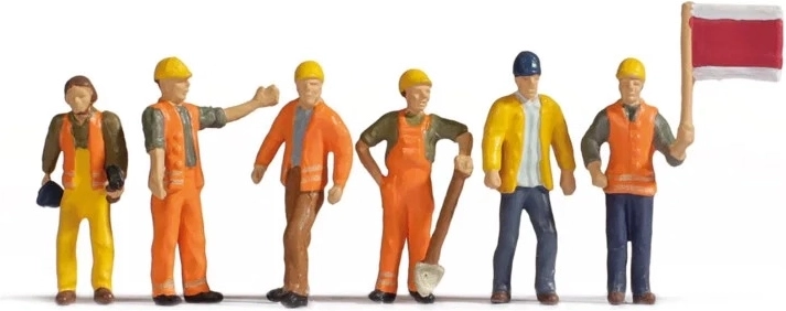 Noch Set Streckenarbeiter Figuren H0