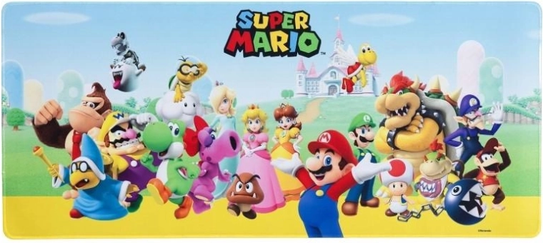 Gaming-Schreibtischunterlage Super Mario
