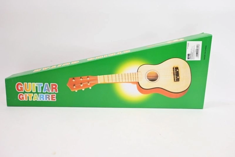 Kinder-Holzgitarre in einer Box