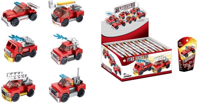 Mini-Bausatz Feuerwehrwagen