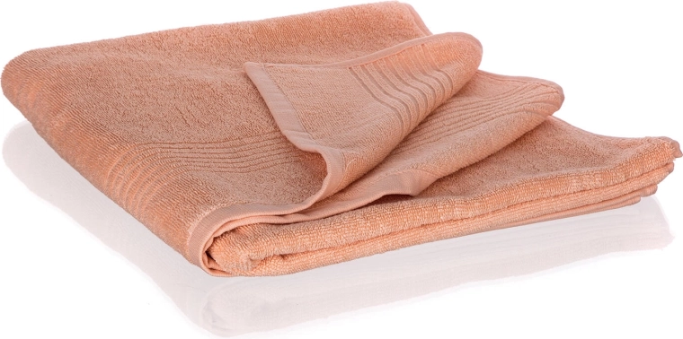 Handtuch Loris 70 × 140 cm, 100 % Baumwolle, hellorange
