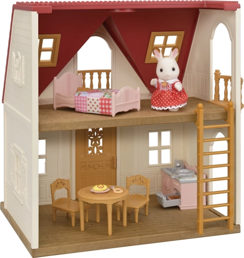 Sylvanian Families Starter-Haus mit rotem Dach