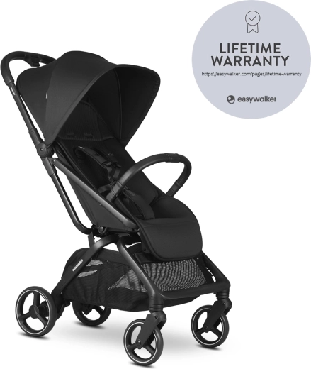 Easywalker Rockey M Sportkinderwagen Pure Black