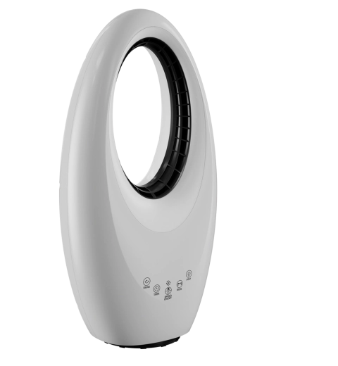 Bladloser Standventilator mit Fernbedienung und 22″-Timer