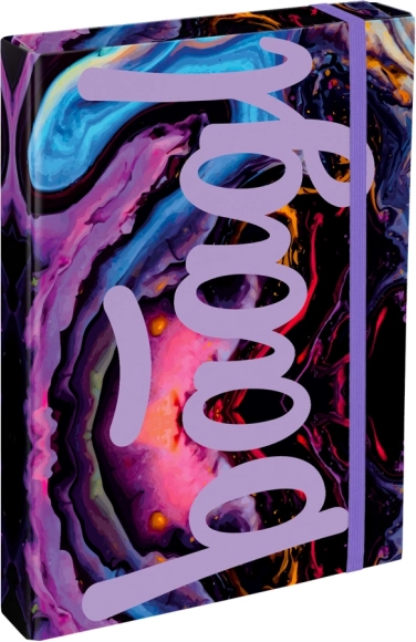 Mappen für Schulhefte A4 Jumbo Marble BAAGL