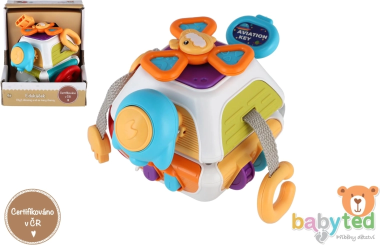 Lernwürfel für Babys 11 × 12 cm