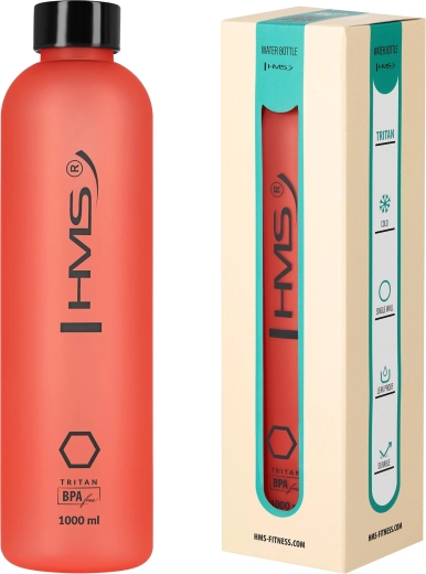 Tritan Trinkflasche HMS Fitness NCD61 1 l rot